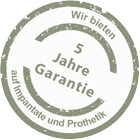 Garantie Zahnimplantat Ungarn