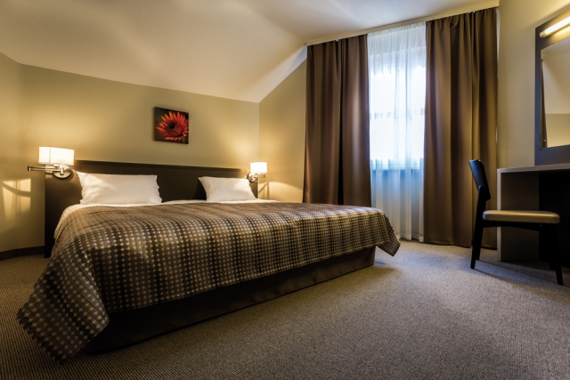 Zimmer im Hotel Corvin Budapest, Ungarn